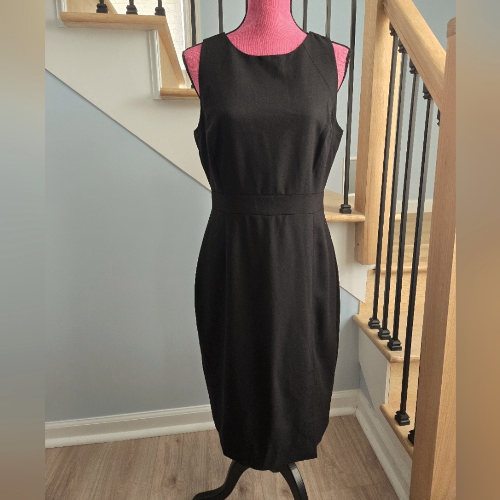 J. CREW Sleeveless Career Dress Black - NWT - Size 10